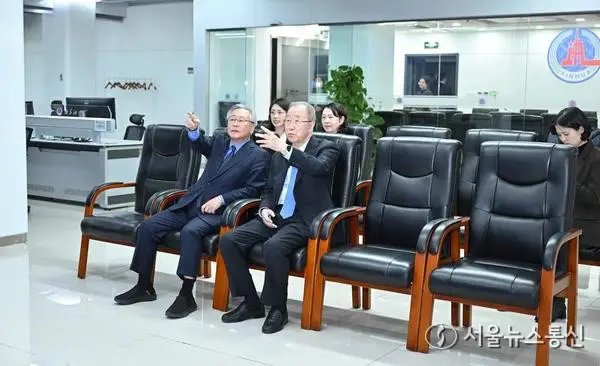 반기문 전 UN 사무총장 "글로벌 어젠더에 대한 신화통신의 관심, 매우 중요해"